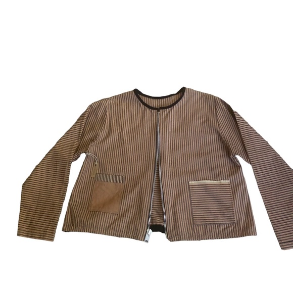 COREY & CO jacket cotton zip up pockets hand made exclusive store in Maine - Picture 6 of 13